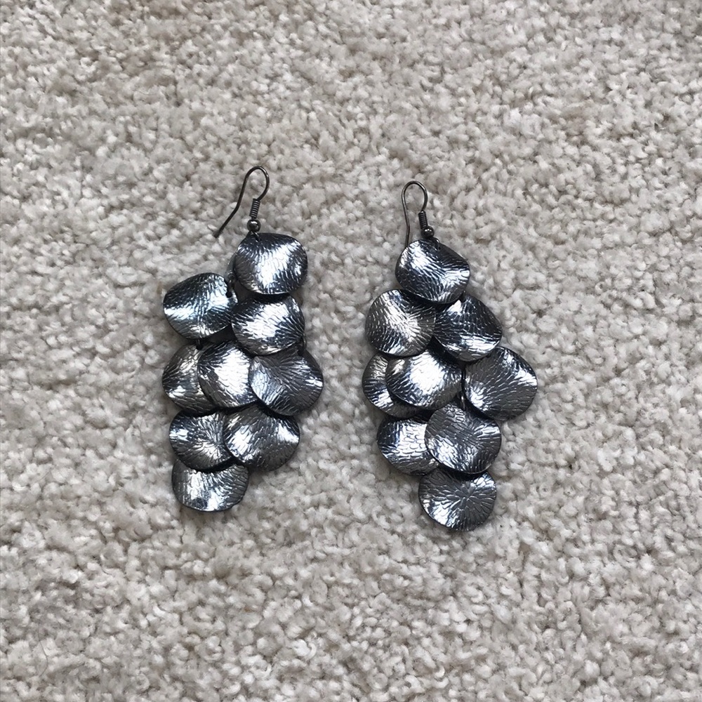 Feathered earrings